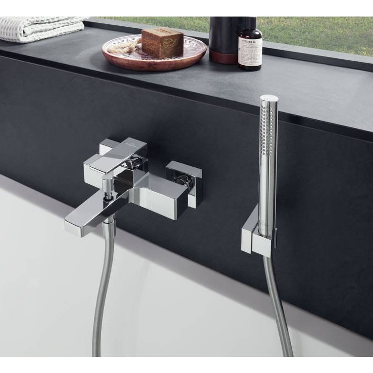 Villeroy & Boch Architectura Square Bath Shower Mixer | Sanctuary Bathrooms